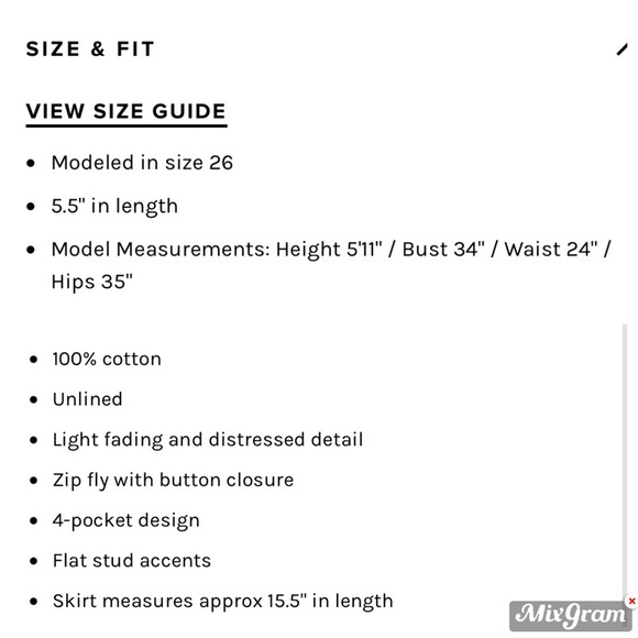 GRLFRND Sora Denim Skirt - Picture 4 of 6